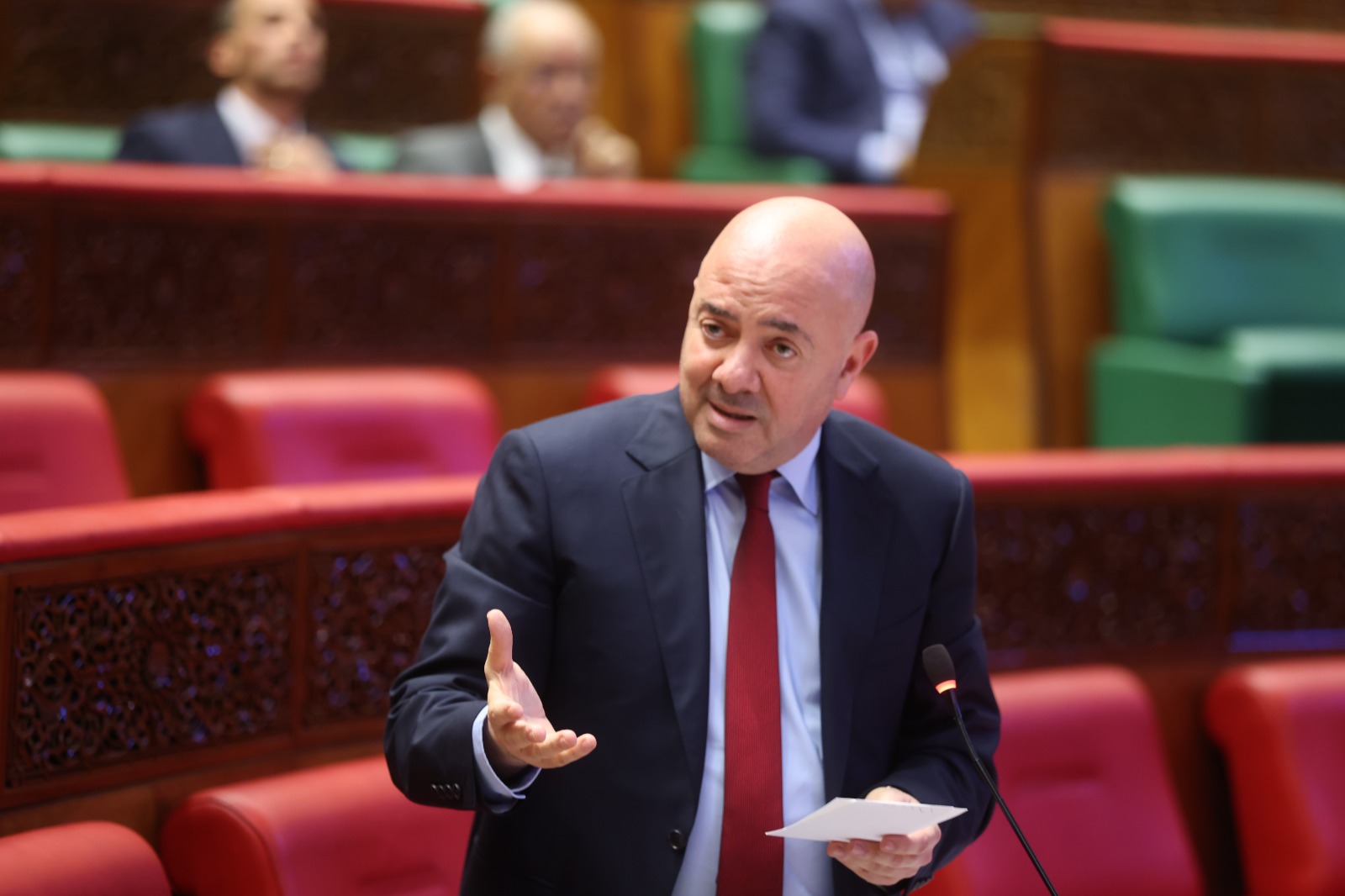 بن إبراهيم يعرض مؤشرات نجاح برنامج الدعم المباشر للسكن بمجلس المستشارين
