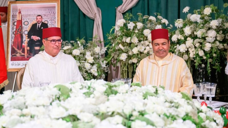 صاحب السمو الملكي الأمير مولاي رشيد يترأس بتطوان مأدبة غداء أقامها رئيس الحكومة بمناسبة عيد العرش المجيد