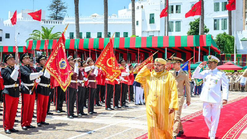 عيد العرش .. جلالة الملك يترأس بتطوان حفل أداء القسم للضباط المتخرجين من المدارس العليا العسكرية وشبه العسكرية