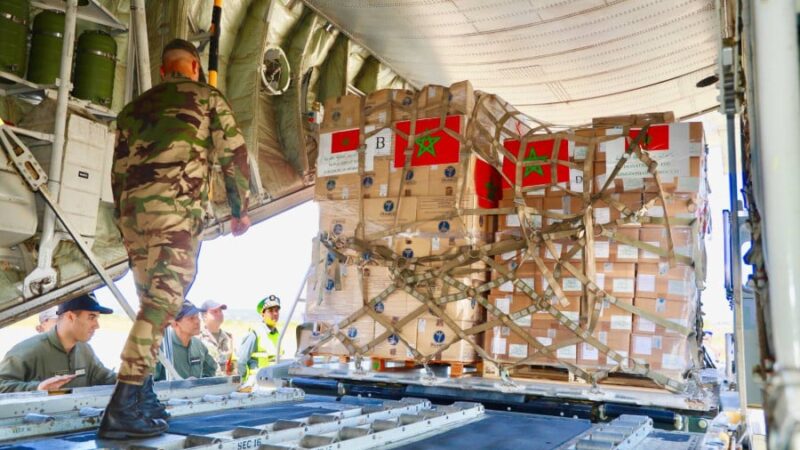 المساعدات الإنسانية إلى غزة.. بفضل نفوذه الشخصي والمكانة الخاصة التي يشغلها، جلالة الملك هو الوحيد القادر على قيادة مثل هذه المبادرات (كريستوف بوتان)