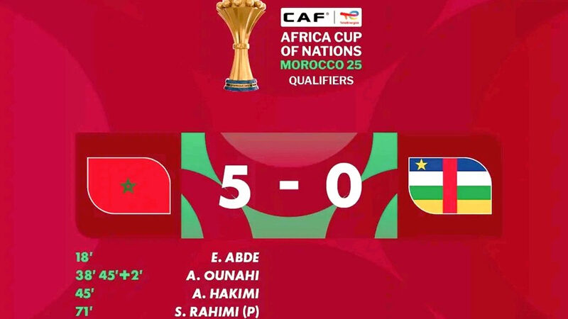 مونديال 2026 -التصفيات الإفريقية (الجولة 7/المجموعة 5) .. المنتخب المغربي يتأهل إلى النهائيات عقب فوزه على النيجر (5-0)