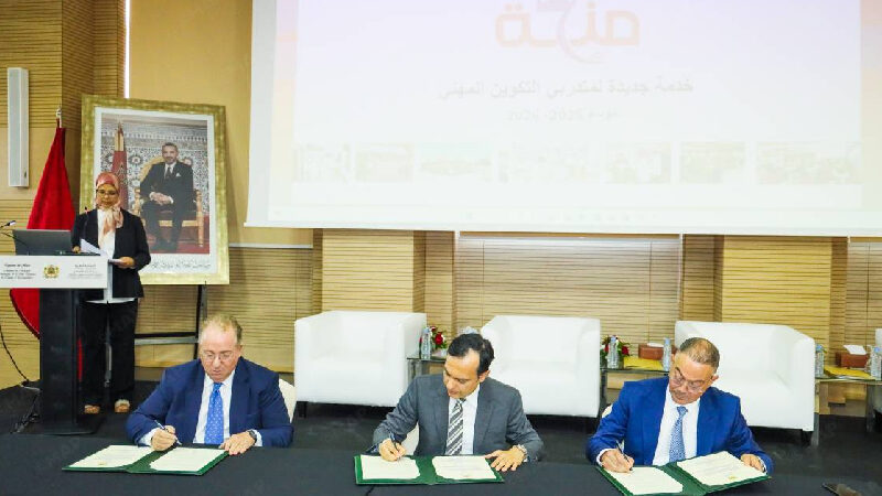 توقيع اتفاقية شراكة بالرباط لإرساء مسطرة جديدة لتدبير وصرف المنح لفائدة متدربي التكوين المهني