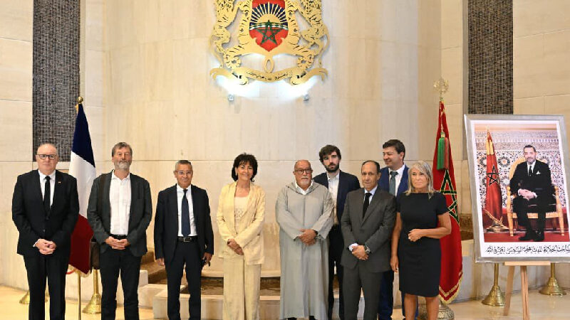 نائب رئيس مجلس المستشارين يتباحث بالرباط مع رئيسة لجنة الشؤون الاقتصادية بمجلس الشيوخ الفرنسي