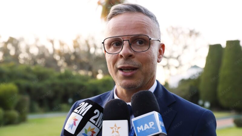 الحفل الذي ترأسه، بتعليمات سامية من جلالة الملك، صاحب السمو الملكي ولي العهد الأمير مولاي الحسن مصدر فخر كبير للمنتخب الوطني (محمد وهبي)