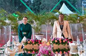  السيدة الأولى لجمهورية كينيا تقيم مأدبة عشاء على شرف صاحبة السمو الملكي الأميرة للا أسماء