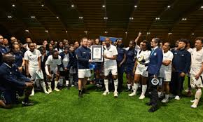 “فيفا “يحتفي بتنوعه الثقافي بتحطيم الرقم القياسي في موسوعة “غينيس” بجمع 69 جنسية في مباراة واحدة بمركب محمد السادس لكرة القدم