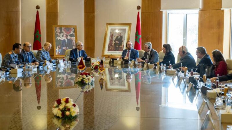 لوديي يستقبل وفدا من الكونغرس الأمريكي برئاسة جيسون سميث