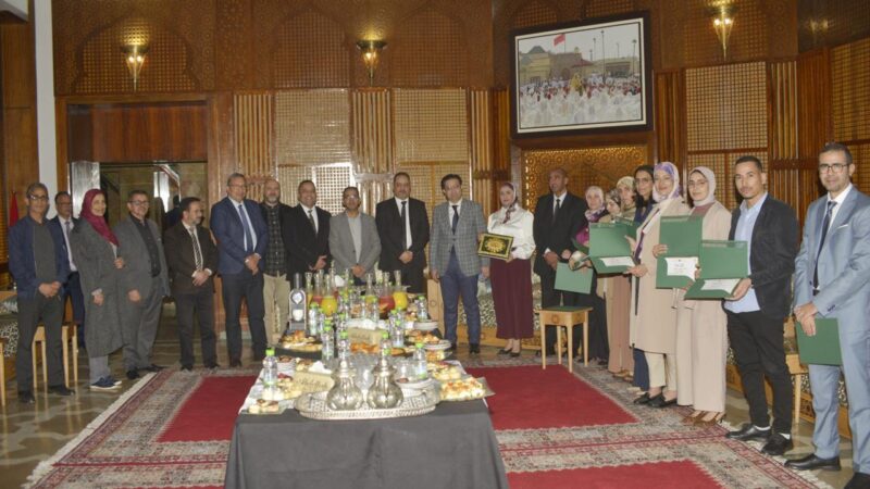 حفل استقبال احتفاءً بتتويج مدرسة الشفشاوني الابتدائية الرائدة بالجائزة الوطنية الأولى