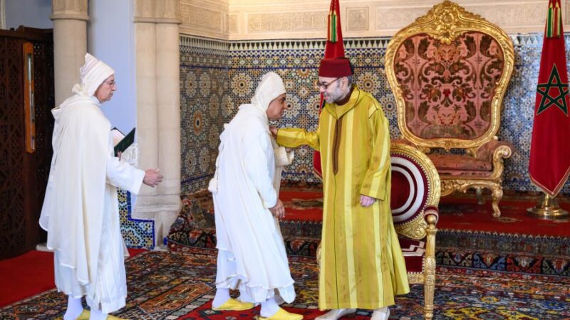 صاحب الجلالة الملك محمد السادس يستقبل الأعضاء المعينين بالمحكمة الدستورية