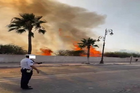 اندلاع حريق بمقبرة سيدي رنون بسطات.. ناقوس خطر يعيد ملف صيانة المقابر إلى الواجهة