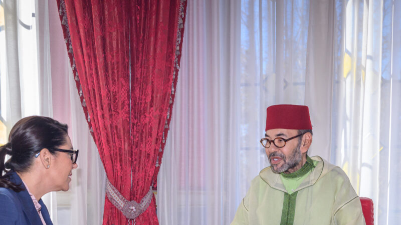 صاحب الجلالة الملك محمد السادس يستقبل فاطمة الزهراء المنصوري رئيسة الحكومة المكلفة بتشكيل الحكومة الجديدة