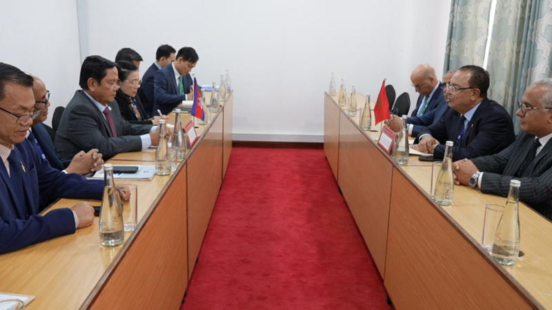 المغرب وكمبوديا يتباحثان حول تعزيز التعاون البرلماني وتطوير العلاقات الثنائية على هامش أشغال الجمعية العامة للاتحاد البرلماني الدولي
