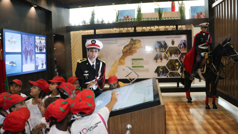 معرض الفرس للجديدة.. الدرك الملكي، التزام متواصل في خدمة تأمين المجالات الترابية وحماية المواطنين